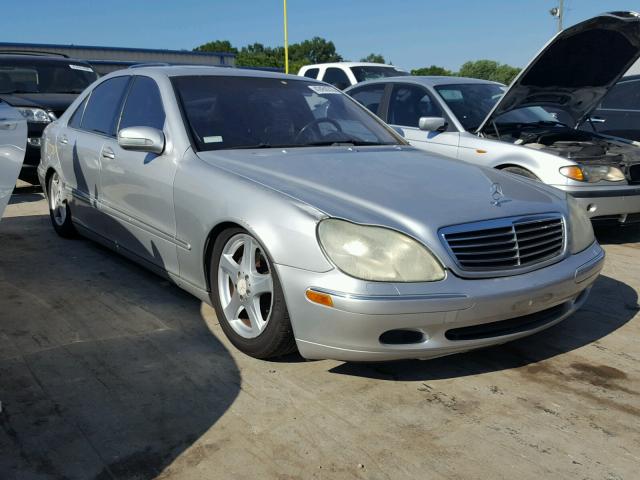 WDBNG75J41A146908 - 2001 MERCEDES-BENZ S 500 SILVER photo 1