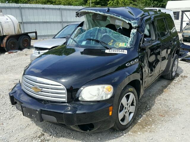 3GNBAADB2AS526087 - 2010 CHEVROLET HHR LS BLACK photo 2
