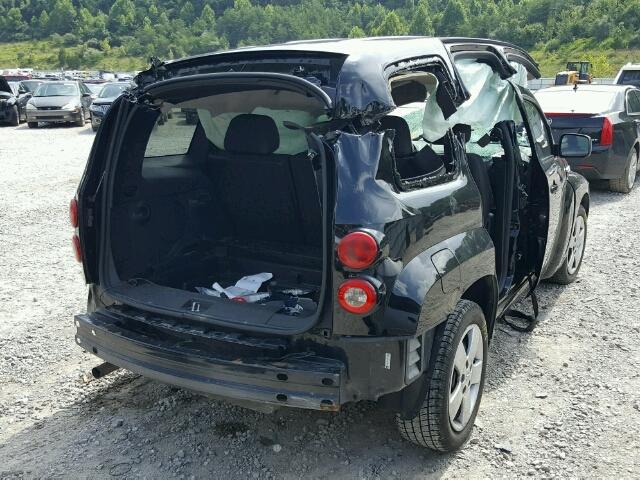 3GNBAADB2AS526087 - 2010 CHEVROLET HHR LS BLACK photo 4