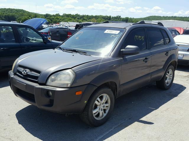 KM8JN12D17U491012 - 2007 HYUNDAI TUCSON SE GRAY photo 2