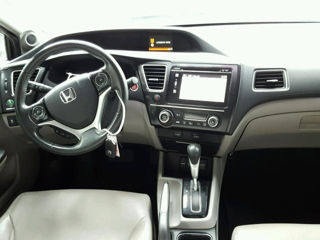 19XFB2F97EE047210 - 2014 HONDA CIVIC EXL BLACK photo 9