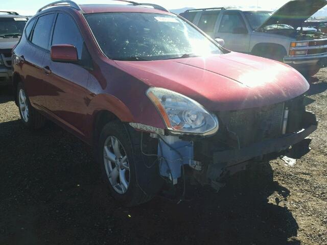 JN8AS58VX8W107002 - 2008 NISSAN ROGUE S RED photo 1