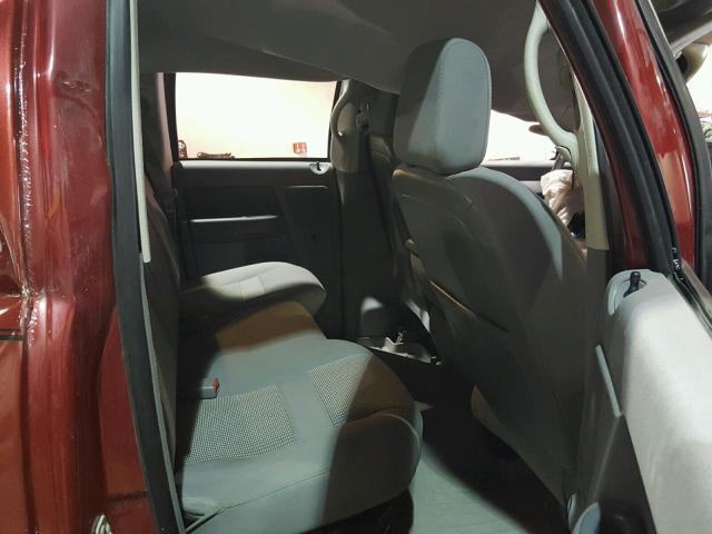3D7KR28A48G136670 - 2008 DODGE RAM 2500 S MAROON photo 6