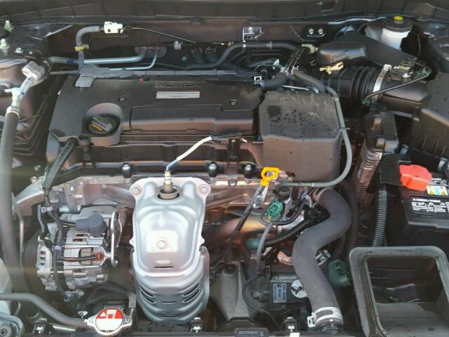 1HGCR2F37HA039112 - 2017 HONDA ACCORD GRAY photo 7