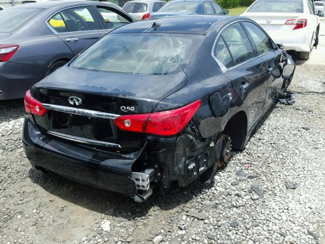 JN1EV7AP2HM735551 - 2017 INFINITI Q50 PREMIU BLACK photo 4