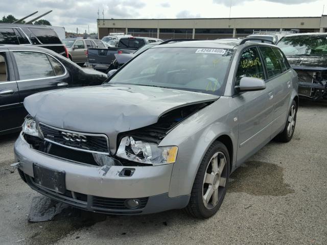 WAUVC68E14A089512 - 2004 AUDI A4 1.8T AV GRAY photo 2