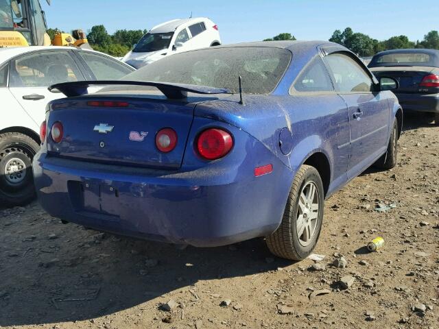 1G1AL15F077385469 - 2007 CHEVROLET COBALT LT BLUE photo 4