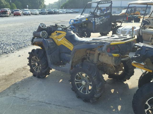 3JBLWLP19EJ001779 - 2014 CAN-AM OUTLANDER YELLOW photo 3