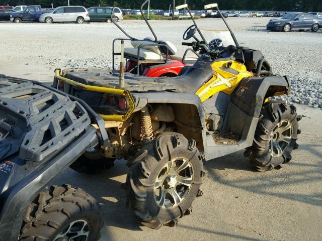 3JBLWLP19EJ001779 - 2014 CAN-AM OUTLANDER YELLOW photo 4