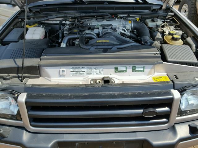 SALTY1544YA242179 - 2000 LAND ROVER DISCOVERY GRAY photo 7