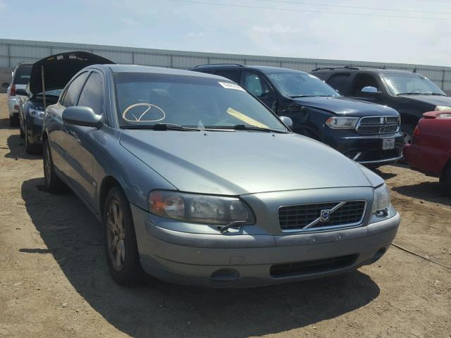 YV1RS58D122105301 - 2002 VOLVO S60 2.4T BLUE photo 1