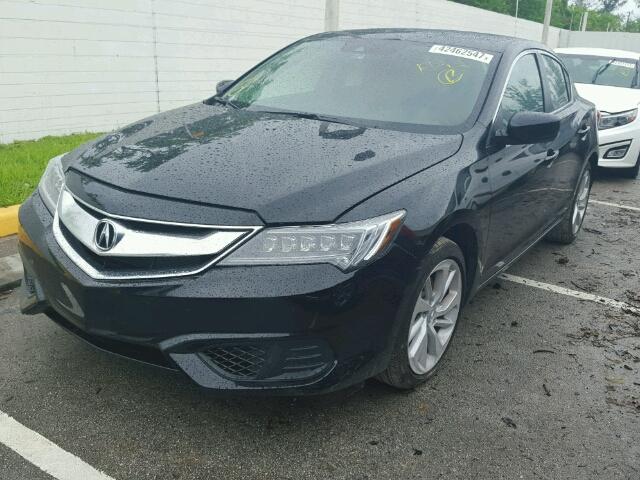 19UDE2F73HA010449 - 2017 ACURA ILX PREMIU BLACK photo 2