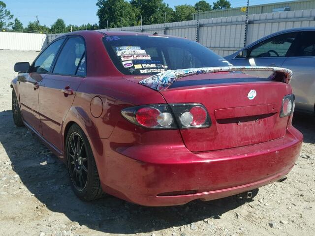 1YVHP80C075M46258 - 2007 MAZDA 6 I RED photo 3