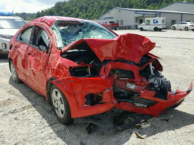 1G1JA5SH5E4166833 - 2014 CHEVROLET SONIC LS 红色 照片 1