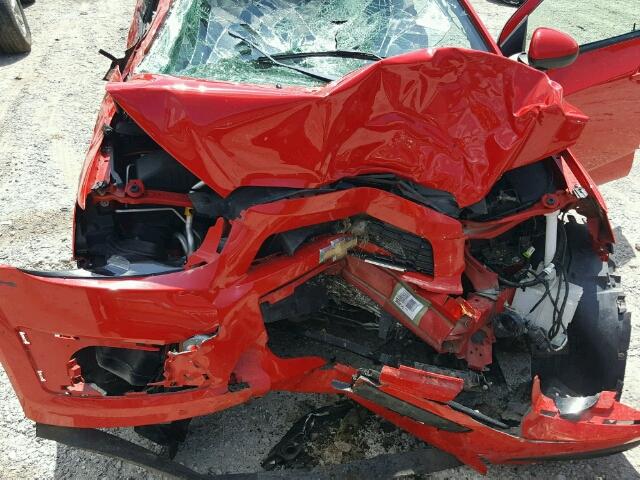 1G1JA5SH5E4166833 - 2014 CHEVROLET SONIC LS 红色 照片 7