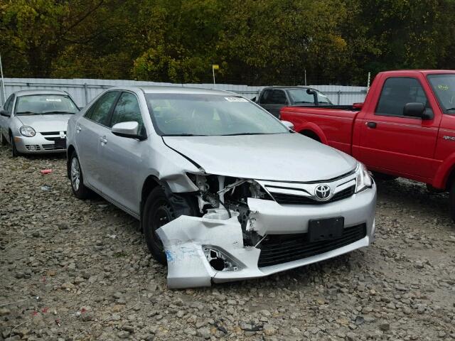 4T1BF1FK5EU425716 - 2014 TOYOTA CAMRY L SILVER photo 1