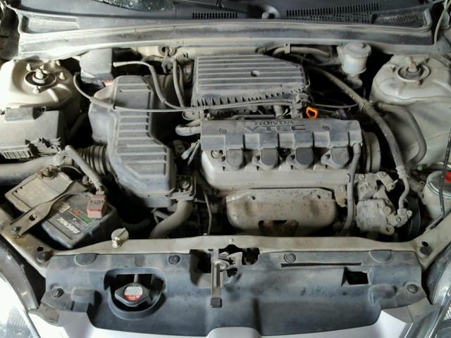 1HGEM22793L067118 - 2003 HONDA CIVIC HX SILVER photo 7