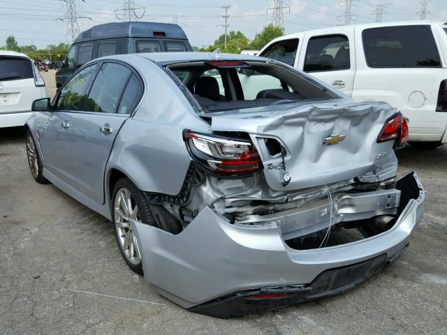 6G3F15RWXEL941847 - 2014 CHEVROLET SS SILVER photo 3