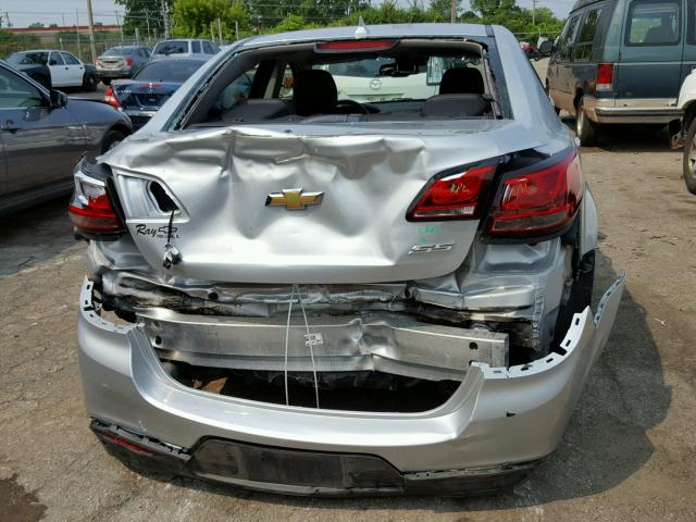 6G3F15RWXEL941847 - 2014 CHEVROLET SS SILVER photo 9