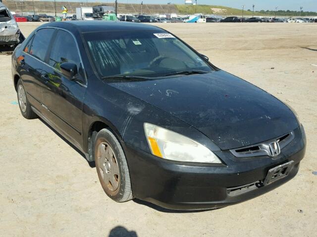 3HGCM56425G708120 - 2005 HONDA ACCORD BLACK photo 1