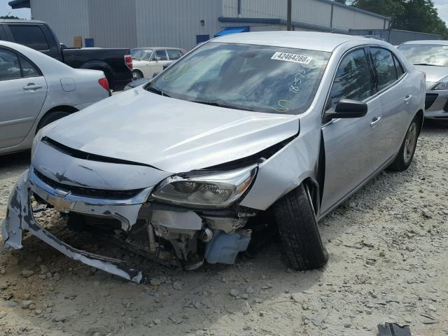 1G11B5SL0FF155150 - 2015 CHEVROLET MALIBU LS Gümüş foto 2