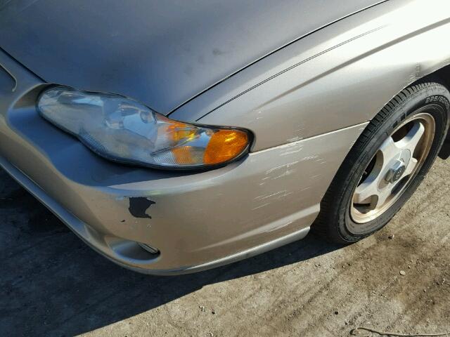 2G1WW12E439110172 - 2003 CHEVROLET MONTE CARL 米色 照片 10