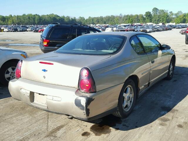 2G1WW12E439110172 - 2003 CHEVROLET MONTE CARL 米色 照片 4