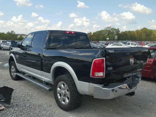 3C6UR5FL6EG271659 - 2014 RAM 2500 LARAM BLACK photo 3