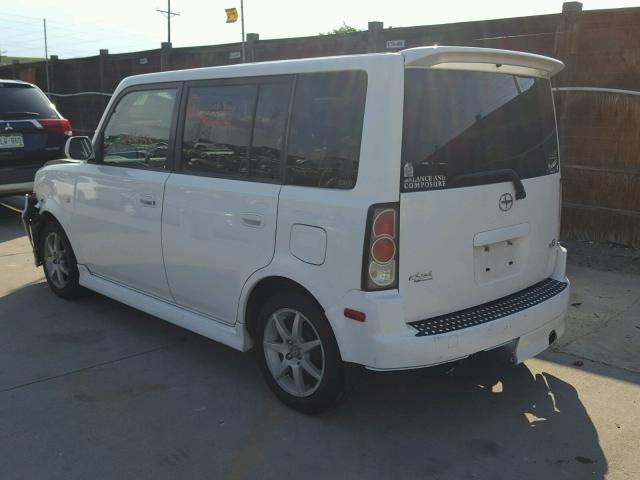 JTLKT324X64047737 - 2006 TOYOTA SCION XB თეთრი ფოტო 3