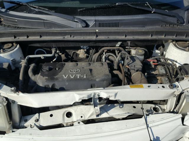 JTLKT324X64047737 - 2006 TOYOTA SCION XB თეთრი ფოტო 7