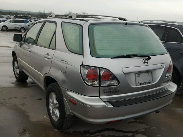 JTJGF10U110104369 - 2001 LEXUS RX SILVER photo 3