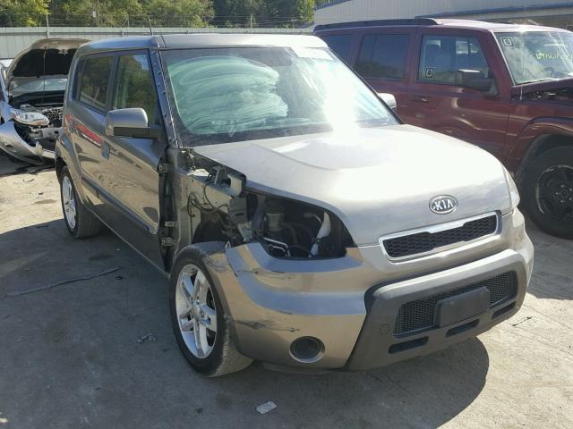 KNDJT2A20A7169936 - 2010 KIA SOUL + GRAY photo 1