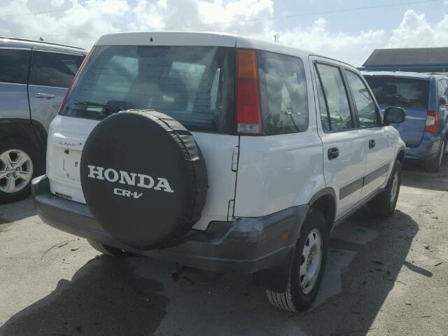 JHLRD28441S018301 - 2001 HONDA CR-V LX WHITE photo 4