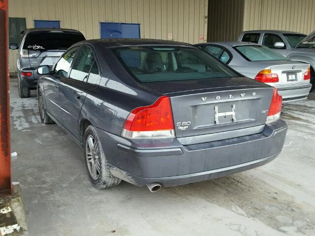 YV1RS592292732628 - 2009 VOLVO S60 CHARCOAL photo 3