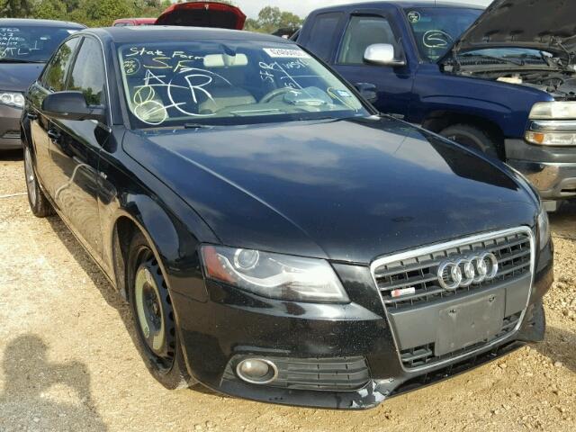 WAUFFAFL8AN031658 - 2010 AUDI A4 BLACK photo 1