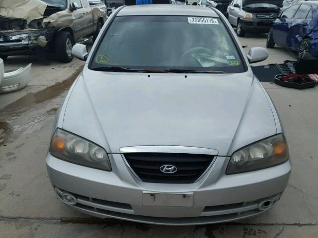 KMHDN46D66U308484 - 2006 HYUNDAI ELANTRA GL SILVER photo 10