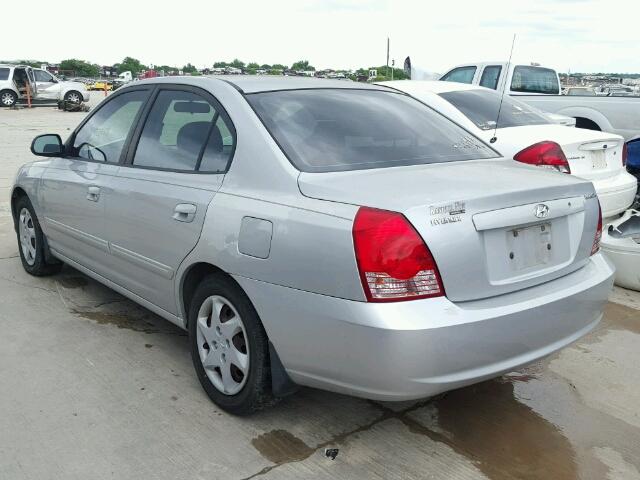 KMHDN46D66U308484 - 2006 HYUNDAI ELANTRA GL SILVER photo 3