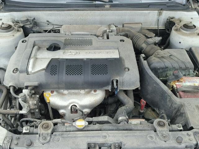 KMHDN46D66U308484 - 2006 HYUNDAI ELANTRA GL SILVER photo 7