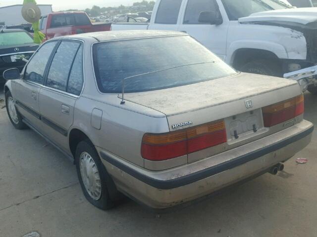 JHMCB7565LC056899 - 1990 HONDA ACCORD EX TAN photo 3