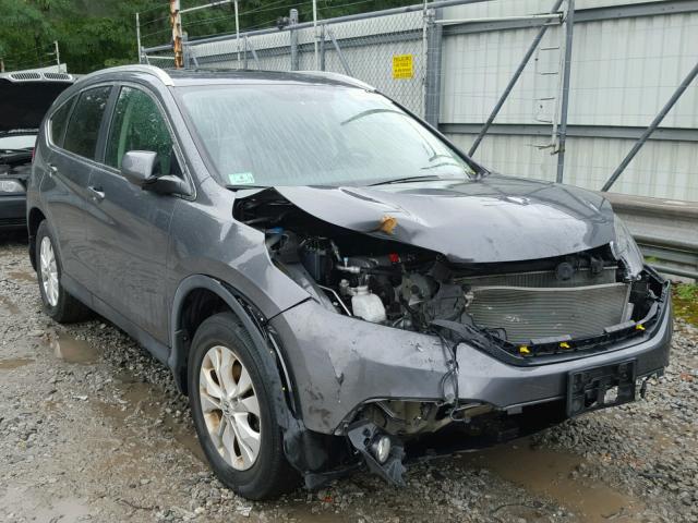 2HKRM4H76DH624740 - 2013 HONDA CR-V GRAY photo 1