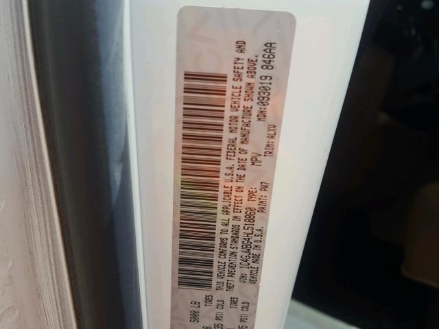 1C4GJWBG4HL518860 - 2017 JEEP WRANGLER S WHITE photo 10