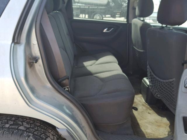 4F2YZ02B54KM16532 - 2004 MAZDA TRIBUTE DX SILVER photo 6