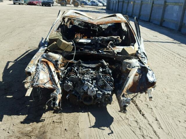 WBAHN83548DT85722 - 2008 BMW 750 LI Quemado foto 10