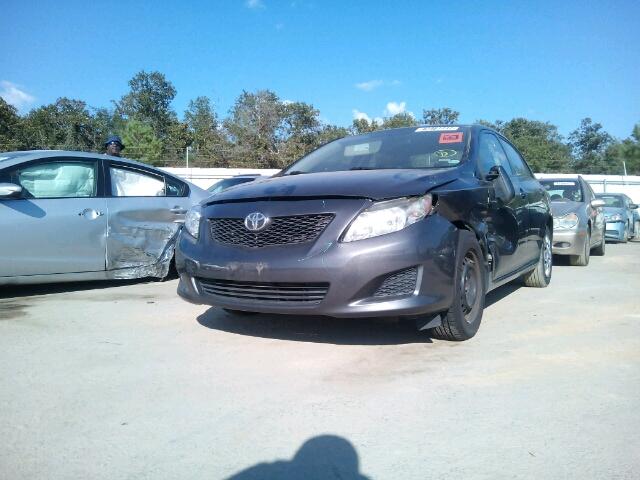 1NXBU4EE2AZ346551 - 2010 TOYOTA COROLLA BA GRAY photo 2