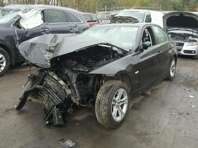 WBAVC93538K041079 - 2008 BMW 328 BLACK photo 2