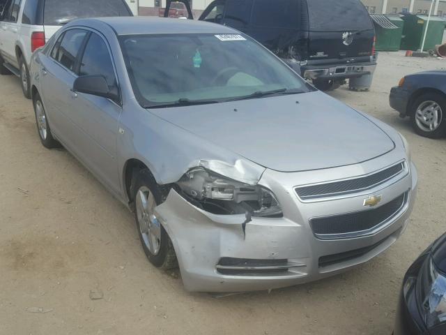 1G1ZG57B68F191660 - 2008 CHEVROLET MALIBU SILVER photo 1