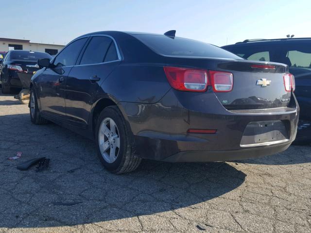 1G11C5SL2FF127475 - 2015 CHEVROLET MALIBU 1LT გრაფიტი ფოტო 3