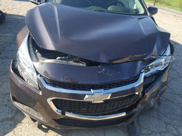 1G11C5SL2FF127475 - 2015 CHEVROLET MALIBU 1LT გრაფიტი ფოტო 9