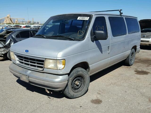 1FMEE11N9SHB48090 - 1995 FORD ECONOLINE GRAY photo 2