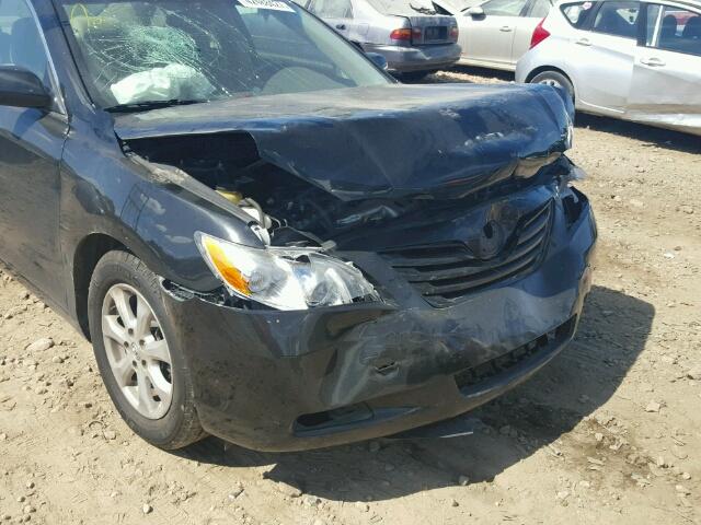 4T1BE46K19U893808 - 2009 TOYOTA CAMRY BLACK photo 9